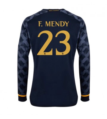 Real Madrid Ferland Mendy #23 Venkovní Dres 2023-24 Dlouhým Rukávem
